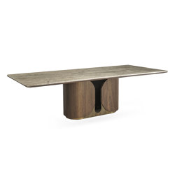 Horus Table | Tabletop travertine | ENNE