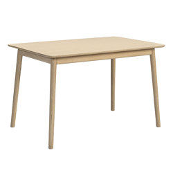 ZigZag Tisch 120x75cm Esche Blonde | Esstische | Hans K