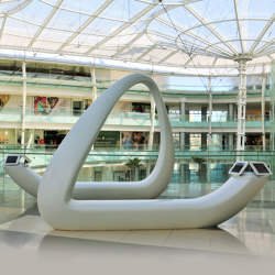 Avonite® | Interieur Abdali Mall | without armrests | Rosskopf + Partner