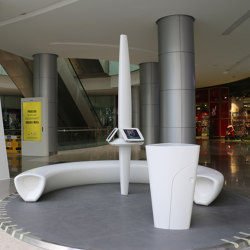 Avonite® | Interior Abdali Mall | Benches | Rosskopf + Partner