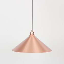 Cone Medium Copper | Suspended lights | Frama