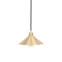 Cone | small | brass | Lampade sospensione | Frama