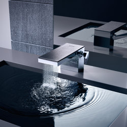 AXOR MyEdition Single lever basin mixer 70 with push-open waste set | Robinetterie pour lavabo | AXOR