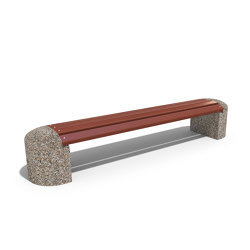 Concrete Bench 40 | without armrests | ETE