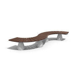Spline Tree Bench 156 | without armrests | ETE