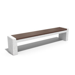 Concrete Bench 185 | without armrests | ETE