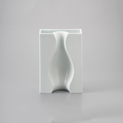 Illusion Vase L Blue Decor Architonic