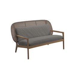 Kay Low Back Sofa Brindle | Divani | Gloster Furniture GmbH