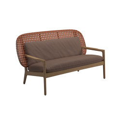 Kay Low Back Sofa Copper | Sofas | Gloster Furniture GmbH