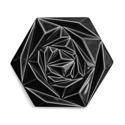 Floral Full Black | Ceramic tiles | Mambo Unlimited Ideas