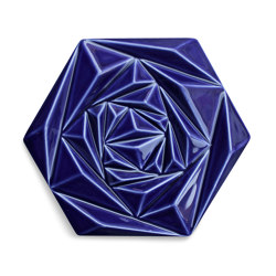 Floral Full Cobalt | Piastrelle ceramica | Mambo Unlimited Ideas