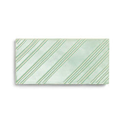 Stripes Mint Matte | Ceramic tiles | Mambo Unlimited Ideas