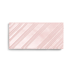 Stripes Rose Matte | Baldosas de cerámica | Mambo Unlimited Ideas