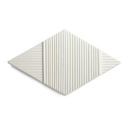 Tua Stripes White Matte | Piastrelle ceramica | Mambo Unlimited Ideas