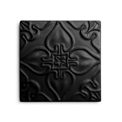 Pattern Black Matte | Piastrelle ceramica | Mambo Unlimited Ideas