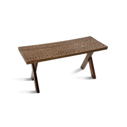 Touch Bench with wood legs | Bancos | Zanat