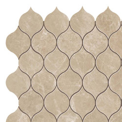 Marvel Gris Clair Drop Mosaico | Ceramic flooring | Atlas Concorde