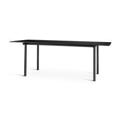 Tubby Tube Table | Black with black frame | Dining tables | Please Wait to be Seated