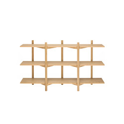 Zig Zag Shelf Low | Book shelves | Hem Design Studio