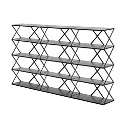 Lift 15 Shelf Black | Shelving systems | Hem Design Studio