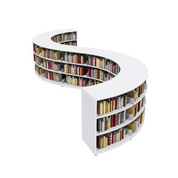 60/30 Classic Courbe | Shelving systems | Lammhults Biblioteksdesign