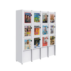 Ordrup Magazine Display Cabinet | Shelving systems | Lammhults Biblioteksdesign