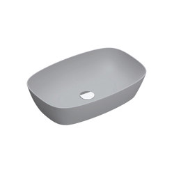 Green Lux 60x40 Satin Cement | Single wash basins | Ceramica Catalano