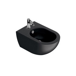 Sfera Bidet 54x35 Satin Black | Bathroom fixtures | Ceramica Catalano