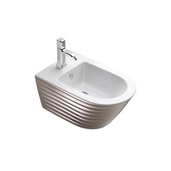 Classy Bidet Soft 55x35 Silver White | Bathroom fixtures | Ceramica Catalano