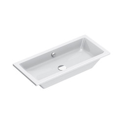 Zero 80x37 | Single wash basins | Ceramica Catalano