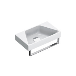 Zero 40x23 R-L | Wash basins | Ceramica Catalano