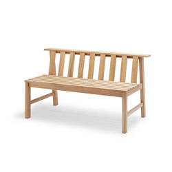 Plank Bench | without armrests | Skagerak