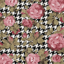 Fabric Roses | Wall coverings / wallpapers | LONDONART