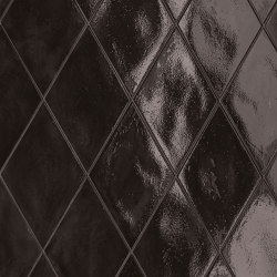 Ossidi | Nero Glossy Rmb | Ceramic flooring | Marca Corona