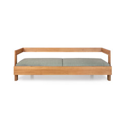 Feronia daybed | with armrests | reseda
