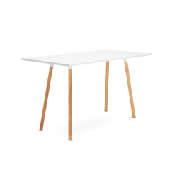 Alku Table, Wooden Legs | Contract tables | Martela