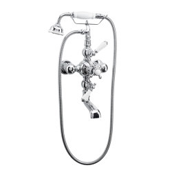 Thermostatic bath-shower mixer Wall mounted