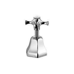 Cubist 1/2" Deck Valve | Hot | Bathroom taps accessories | Czech & Speake