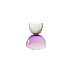 Crescent Vessel Shape 6 Tourmaline/Violet | Living room / Office accessories | SkLO