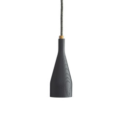 Timber, black, small | Lámparas de suspensión | Hollands Licht