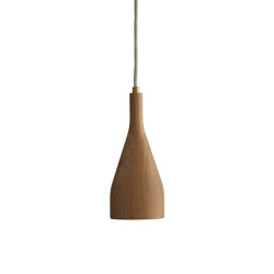 Timber, brown, medium | Suspended lights | Hollands Licht