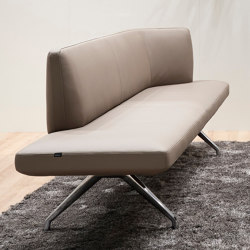 Insit Upholstered Bench with Backrest | Sofas | Wilkhahn