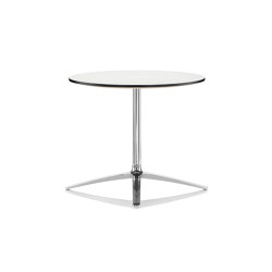 Axis Dining Table - White MFC Top | Bistro tables | Boss Design