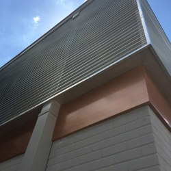 Exterior Applications - Corrugated Metal Wall |  | Moz Designs