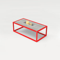 Tabula Sponda Ignis | Tabletop rectangular | CO33 by Gregor Uhlmann