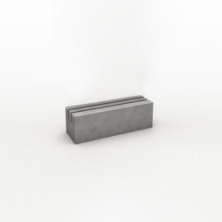 Beton | Table Display with 2 slots | Storage | CO33 by Gregor Uhlmann