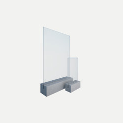 Beton | Concrete Table Display | Menu Holder