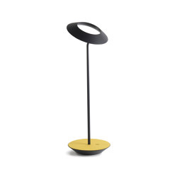 Royyo Desk Lamp, Matte Black body, Honeydew Felt base plate | Table lights | Koncept