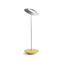 Royyo Desk Lamp, Silver body, Honeydew Felt base plate | Table lights | Koncept