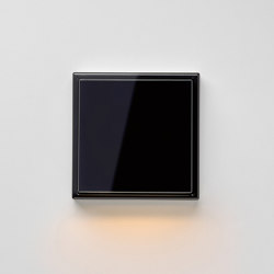 Plug & Light | LS 990 LED-Wall luminaire black | Wall lights | JUNG